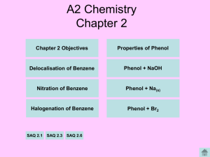 Arenes and phenols powerpoint