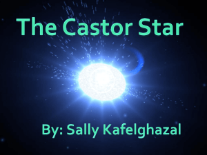 The Castor Star - Emmi