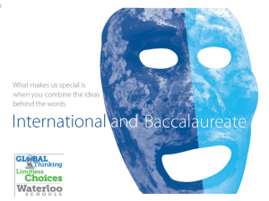 International Baccalaureate Overview