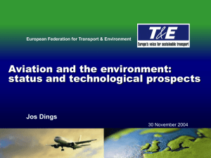 Airplane Technology Presentation - Jos Dings