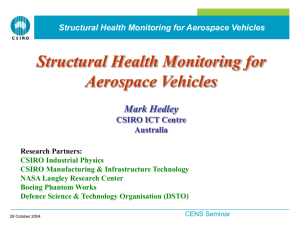 Structural Health Monitoring for Aerospace Vehicles