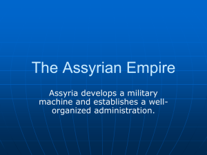 Chapter 2:Assyria