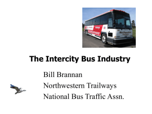 The Intercity Bus Industry