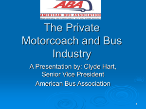 Intercity Bus Service - American Dream Coalition