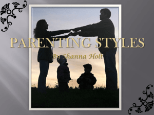 Parenting Styles - Shanna's ePortfolio