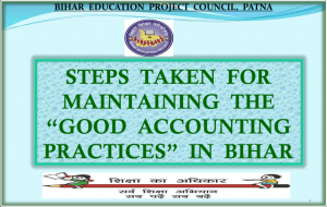 Annex M - Presentation on Good Accounting Practice by SSA Bihar