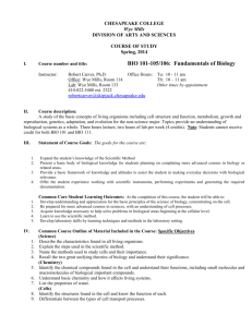 2 (Jan 28– Feb 3) #1: Scientific Method – Lab Report