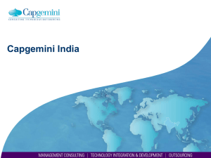 Capgemini Overview Presentation