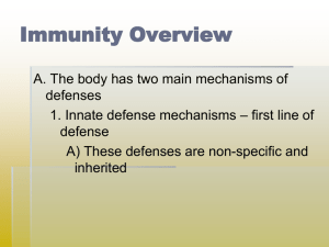 Innate Immunity PowerPoint