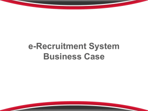 Applicant Tracking System Business Case