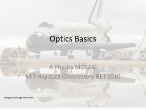 Physics - MIT Haystack Observatory