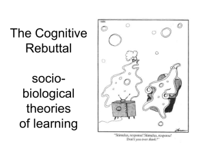 Socio-Bio-Cognitive Learning ppt.