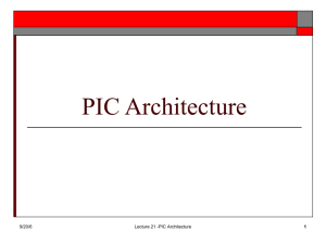 PIC Architecture