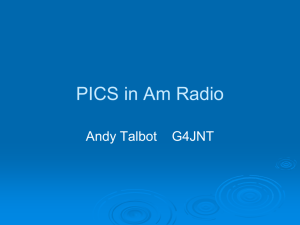 Using PICs in Am Radio