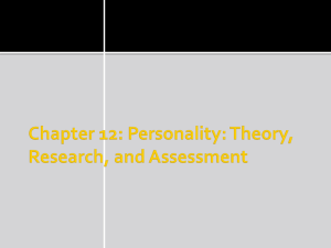 Personality - haltlipsych