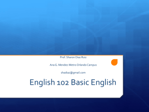 English 102 Basic English
