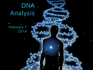 DNA Analysis - Uplift Education