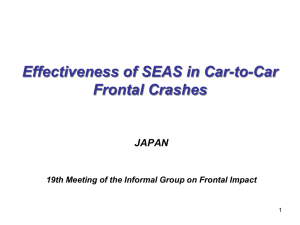 Effectiveness of SEAS in Car-to