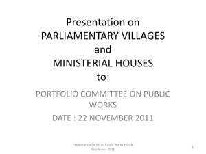 Parliamentary Villages