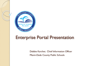 Sharepoint Portal Presentation - Miami