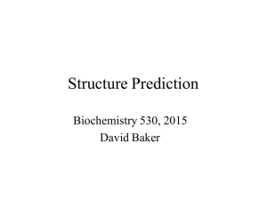 Structure Prediction (DB)
