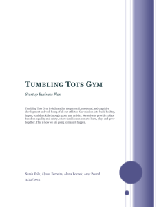 Tumbling Tots Gym Business Plan - business-project
