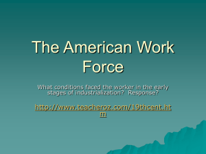 The American Work Force