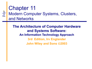 11.Computer Systems, Clusters, and Networks