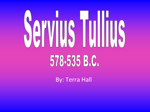 Servius Tullius - spr1nt1ngdrummer