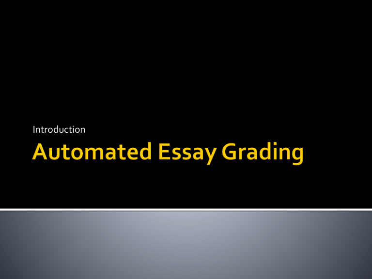 automated essay grading article