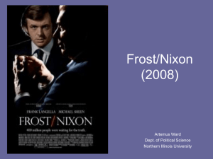 Frost/Nixon (2008) - Northern Illinois University