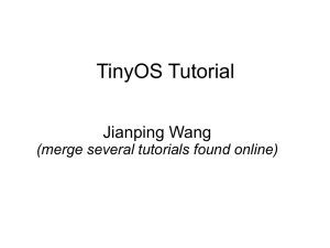 TinyOS tutorial (5)