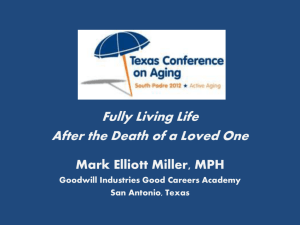 Fully Living Life After the Death of a Loved One