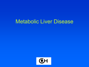 Infections Drug/Toxin Cardiovascular Metabolic