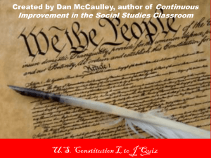 USA Constitution - LtoJ Consulting