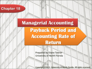Managerial Accounting Chapter 8