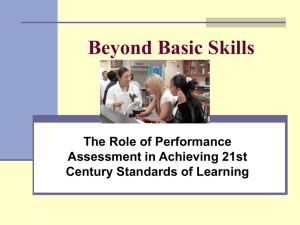 Beyond Basic Skills