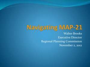Navigating MAP-21
