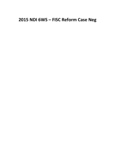 2015 NDI 6WS – FISC Reform Case Neg
