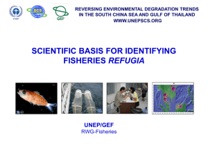 The Scientific Basis for Identifying Fisheries Refugia
