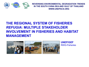 The Regional System of Fisheries Refugia: Multiple Stakeholder