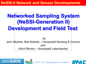 (NeSSI-Generation II) Development and Field Test