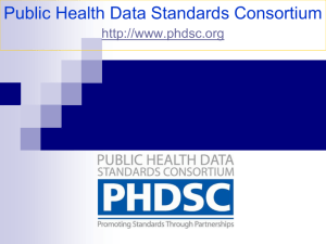 Anna Orlova, PHDSC - Public Health Data Standards Consortium