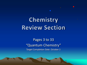Unit 0 Chemistry Review