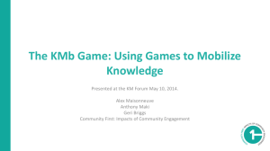 The KMb Game - Carleton University