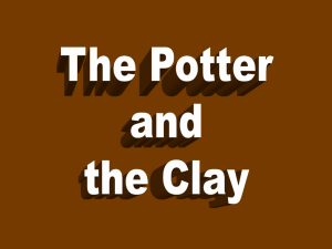 Potter and the clay
