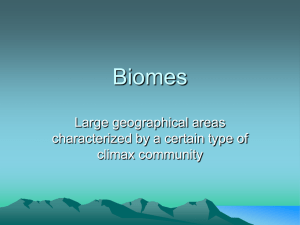 Biomes- Powerpoint