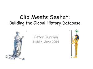 SESHAT: Global History Databank