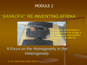 Re-inventing Africa
