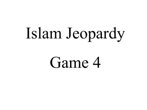 Islam Vocabulary